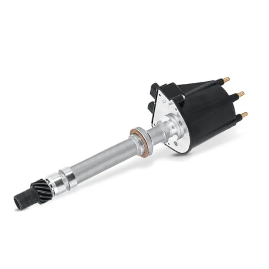 

Ignition Distributor Compatible for Chevy Astro Blazer C10 C1500 GMC C2500 Truck Jimmy S15 Sonoma Pontiac Grand Black Cap and R