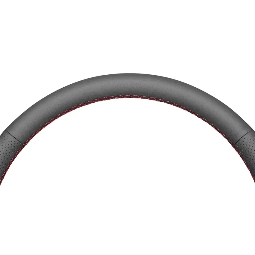 غطاء عجلة قيادة السيارة من الجلد الصناعي الأسود لهوندا CRV CR-V Accord 6 Odyssey Prelude Civic 1996-2002 Acura CL 1998-2003