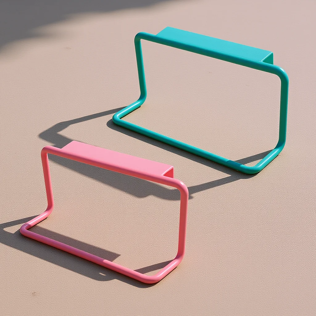 

2pcs Towel Holder Rack Door Back Kitchen Bathroom Seamless Storage Shelf Duster Cloth Hanger Space Saving Organizer Pink Blue