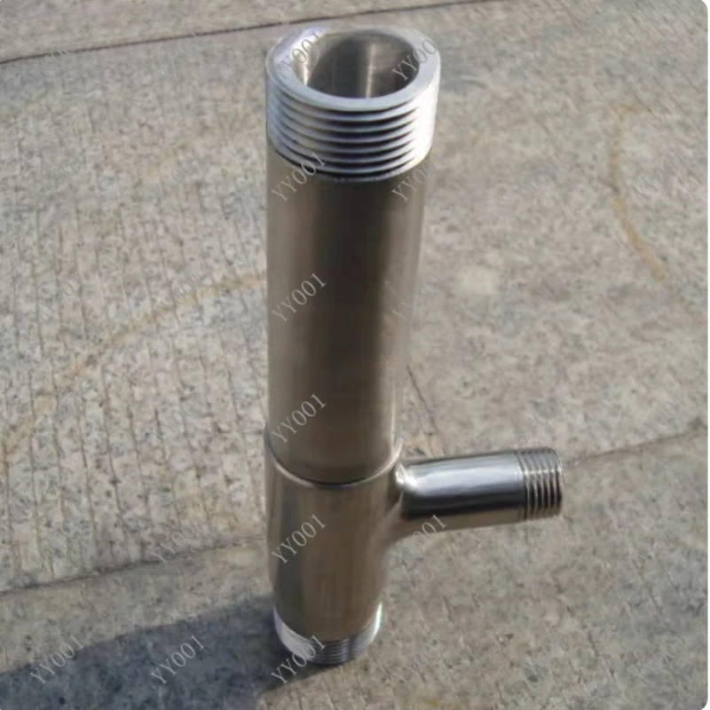 Stainless Steel Venturi Tube Parts Air-Water Mixing Jet for Water Treatment System