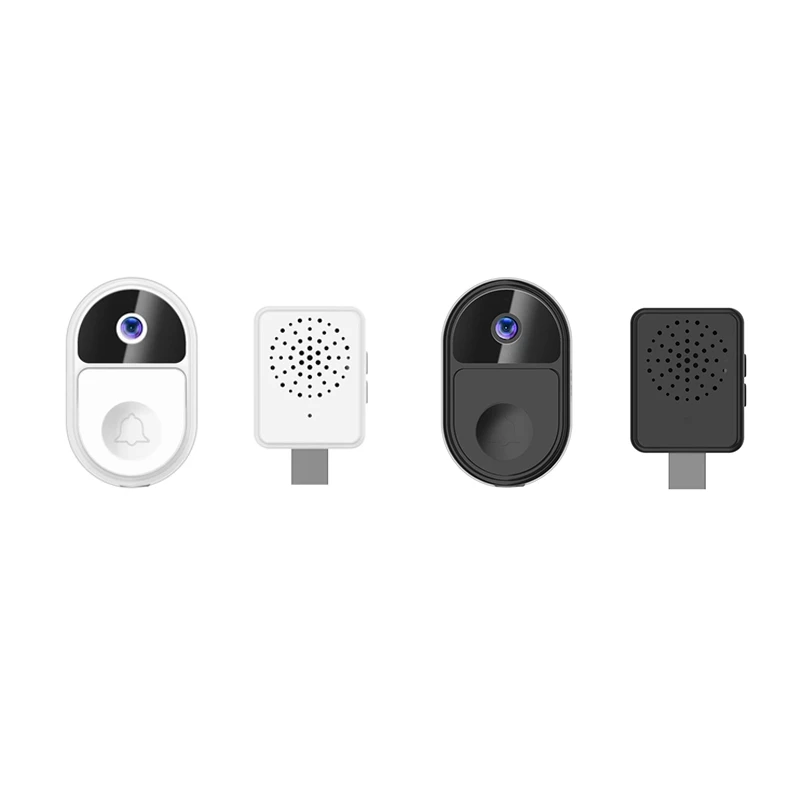 Wifi Door Bell 1080P Waterproof Real Time Tuya Smart Doorbell Wireless Intercom Door Bell Tuya Intercom Camera