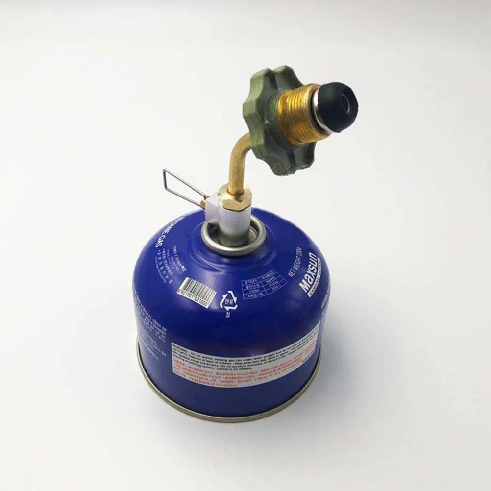 

Portable Gas Valve Propane Filler Gas Tank Adapter Inflation Adapter Refill Reusable Compact Metal Alloy