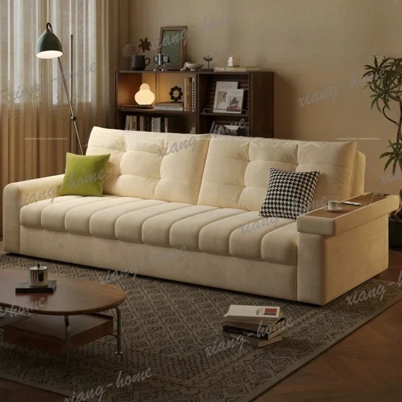 LSStorage Single Sofas Beds Pull Out Nordic Movie Sectional Sofas Beds Modular House Fotele Do Salonu Mid Century Furniture