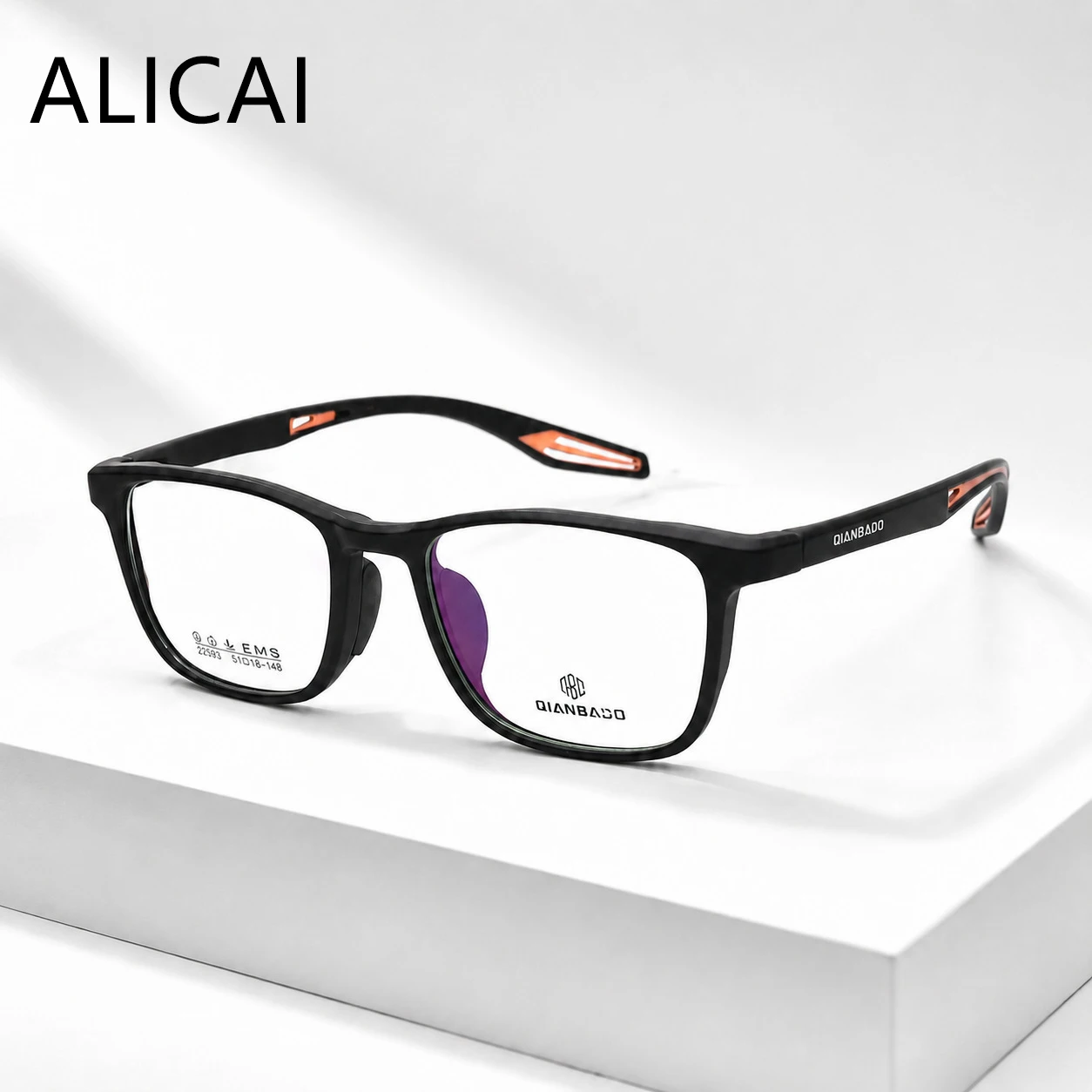 ALICIA ALICIA Sports Man Ultralight EMS TR90 Square Frame Teenage Student Glasses  Full Optical Prescription Eyeglasses Frames - Aliexpress Deal