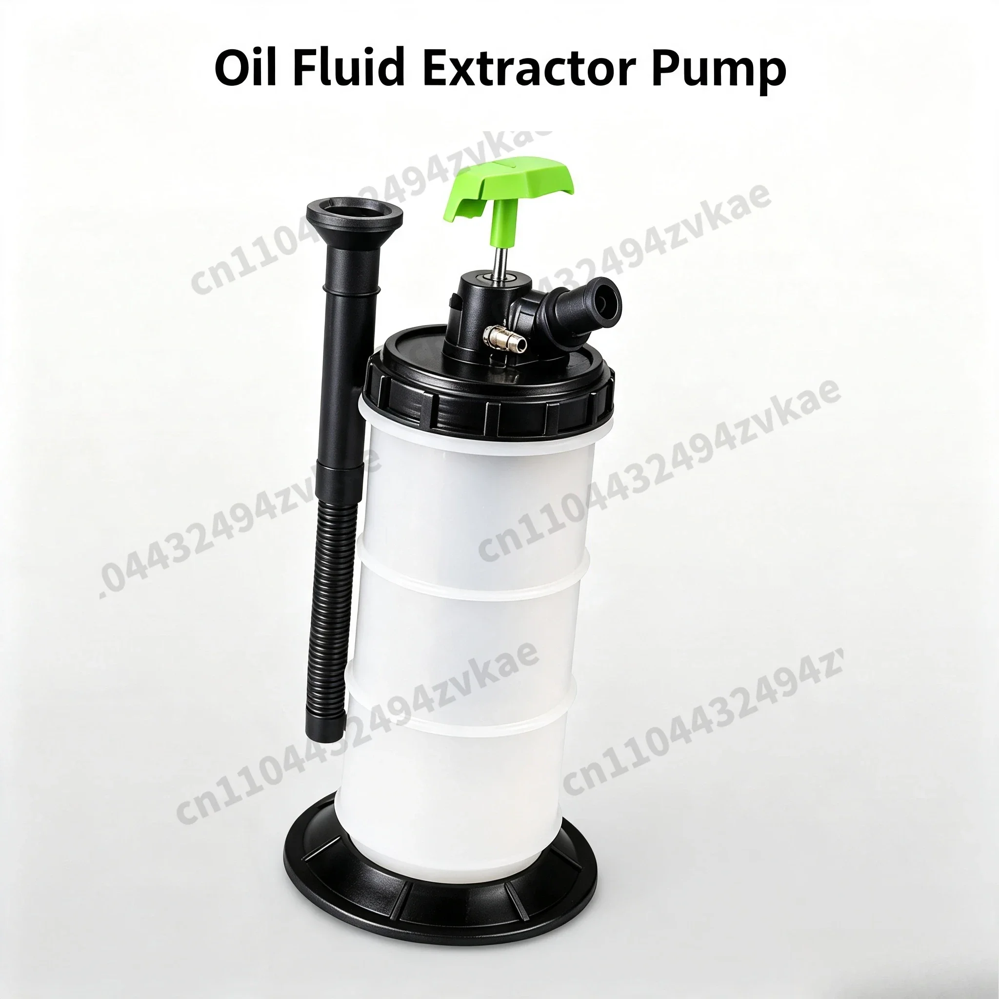 Hand & Pneumatic Oil Suction Pump, Mute Self-Priming Engine Oil Extractor, Portable Oil Change Transfer Tool