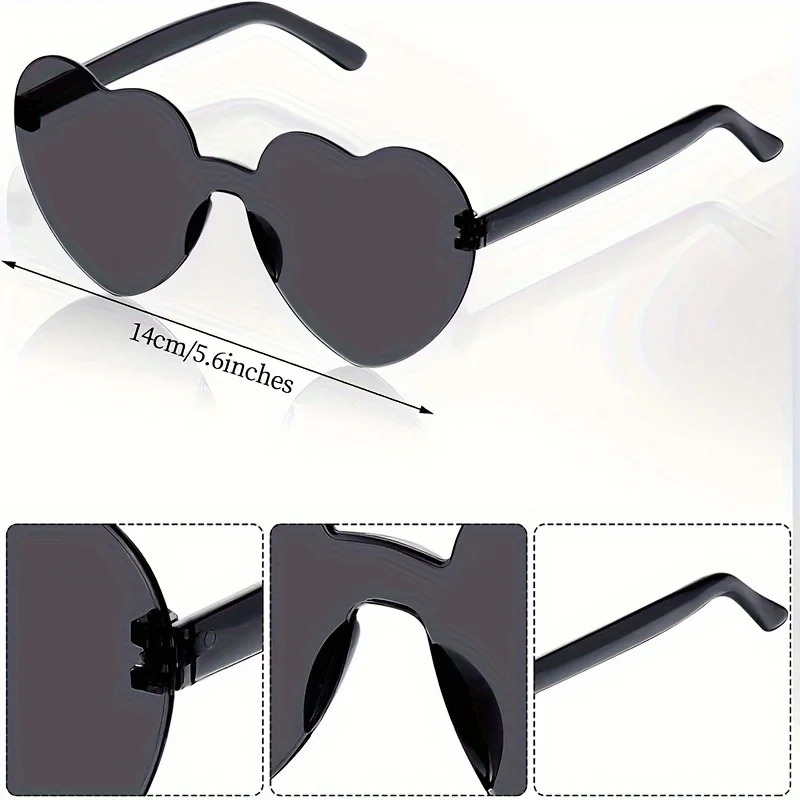 Western Cowboy Costume Set Including Cowgirl Hat Heart Shaped Sunglasses and Bandana for Halloween White