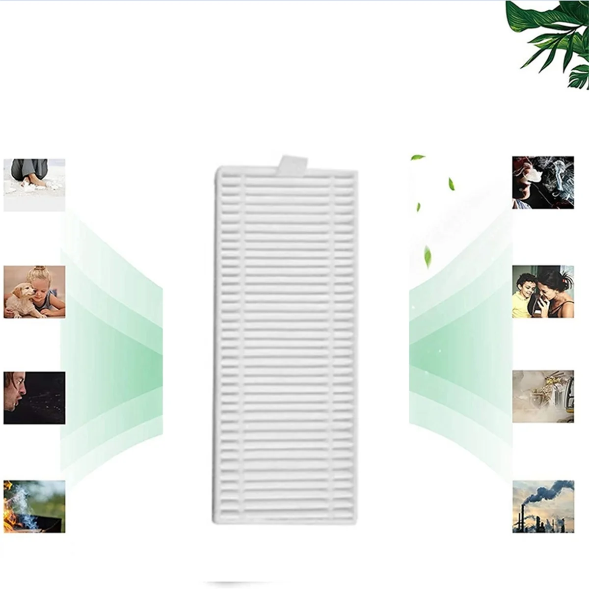 19 قطعة لـ X-Plorer Serie 75 S + RG8597W جهاز آلي لتنظيف الأتربة أجزاء فرشاة رئيسية فلتر Hepa وسادة ممسحة