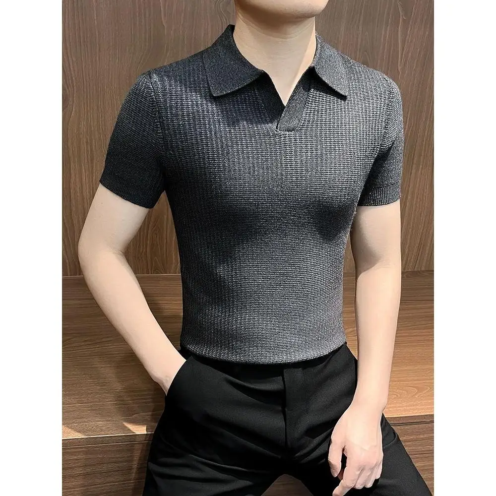 

Летняя мужская футболка Faion ort Sve irt Slim Fit Faionable Urban Sle f Sve Small Size Quotable Design