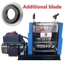 Electric Wire Stripping Machine 1-25mm  Cable Stripper 60W Copper Peeler For Copper Aluminium Wire Recovery 220V/110V