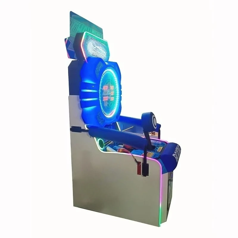 Customized Coin Operated Kids Boxing Force Testing Arcade Game Machine for Children Paradise Amusement Center
