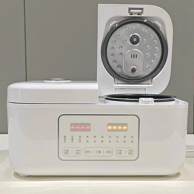 

Rice cooker household, new double rice cooker multi-functional pressure dual-use integrated