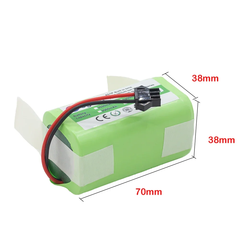 Gegeng 14.8V 2600mAh akumulator litowo-jonowy do Eufy RoboVac RoboVac Ecovacs Deebot N79S Conga Excellence 1990 tevor X500 Lefant T700