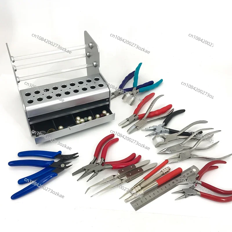 Maintenance Tool Storage Box Multi-layer Dental Pliers Storage Rack Drawer-type Parts Manual Pliers Accessories Desktop