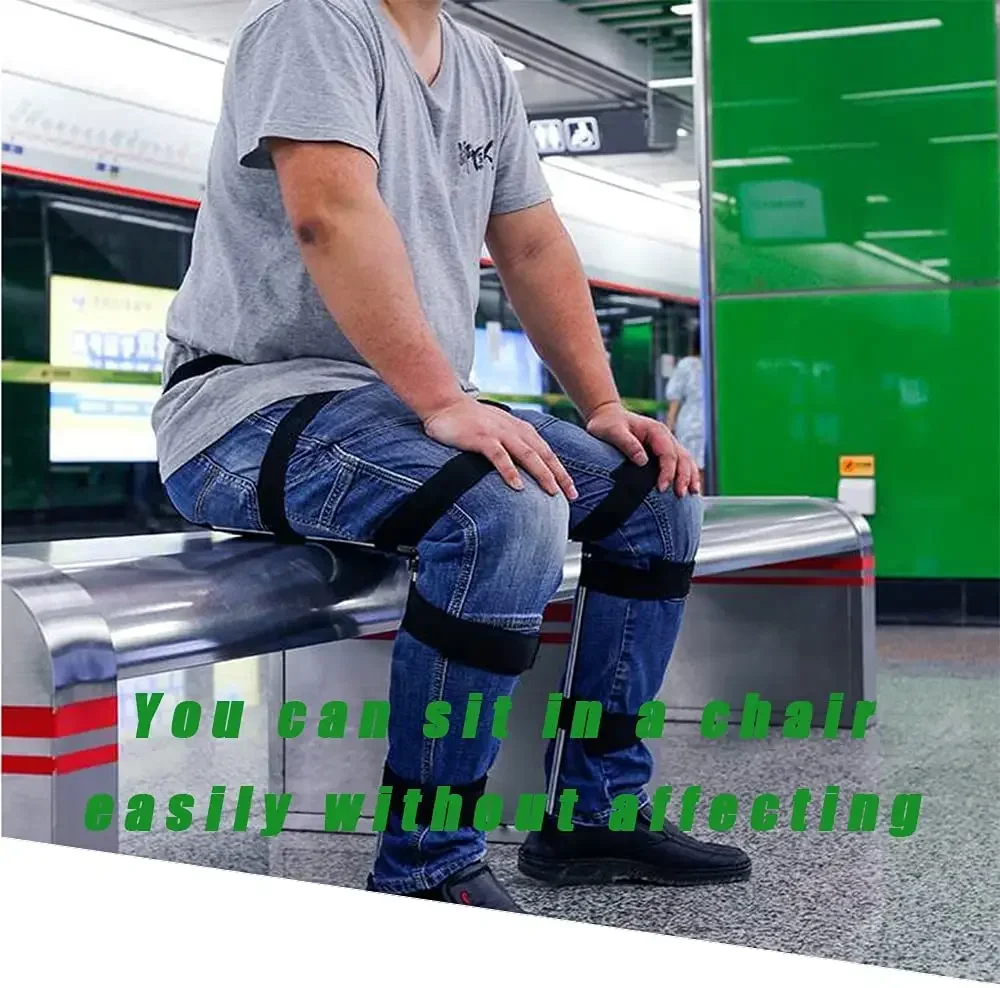 مخزون عبر الحدود قابل للتعديل كرسي يمكن ارتداؤه محمول قابل للطي في الهواء الطلق كرسي سحري غير مرئي