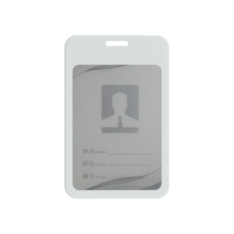 3.98inch E-ink Display 4 Colors E-paper Employee Badge Exhibitor ID Card Low Power Electronic Name Tag for Office Smart Home