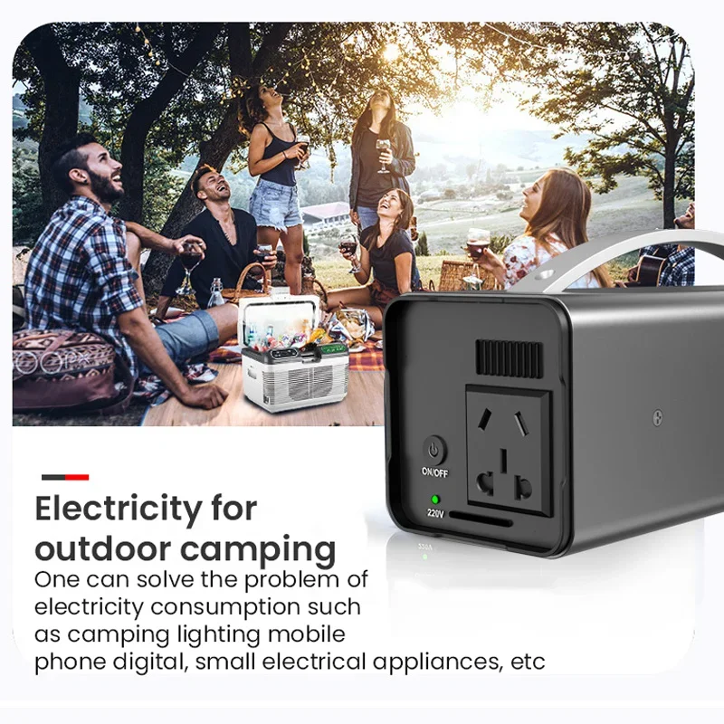 300W Portable Power Station 68000mAh solar generetor   Outdoor Vehicle Emergency Starting Powers Supply, Mobile power Supply