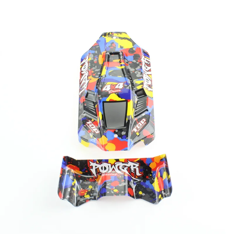 Y34a rc corpo do carro escudo asa traseira pneu dianteiro e traseiro para 124007 124017 124019 1/12 rc carro peças de reposição acessórios