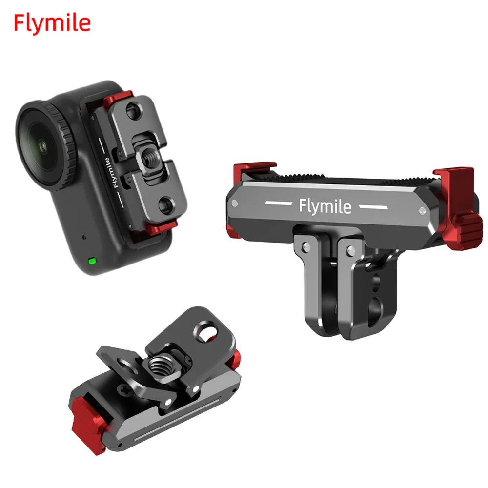 

Магнитный быстросъемный адаптер для DJI OSMO NANO, металлический складной удлинительный кронштейн с двумя конглазами, аксессуар для камеры ​