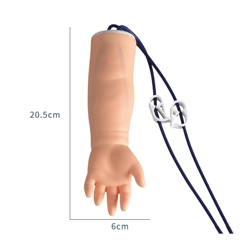 Pediatric IV Injection Arm Model Venipuncture Practice Arm Anatomy Practice Medical Simulator Nurse Training kit