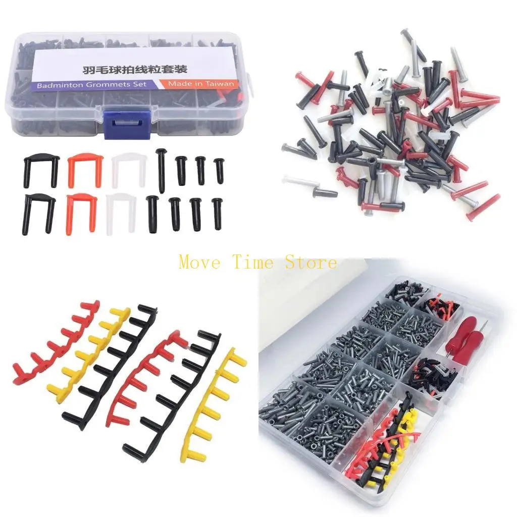 

92ME Single Double Badminton Racket Grommets Eyelets String Protector Wire Guard Tube