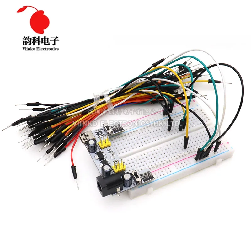 NEW MB-102 MB102 Breadboard 400 830 Point Solderless PCB Bread Board Test Develop DIY for arduino laboratory SYB-830