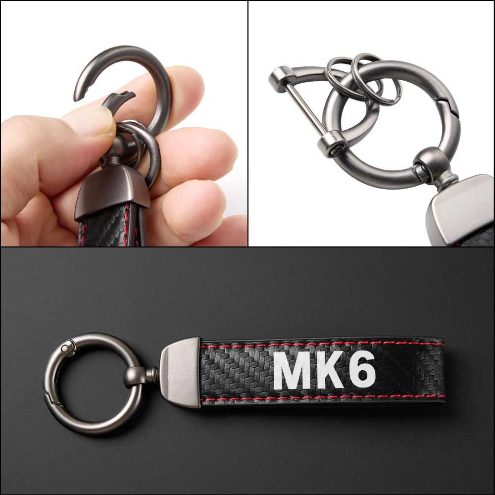 Car 360 Degree Rotating Horseshoe Keychain Auto Accessories For VW Volkswagen Golf 6 7 5 4 3 2 8 MK4 MK6 MK7 MK5 MK3 MK2 MK8