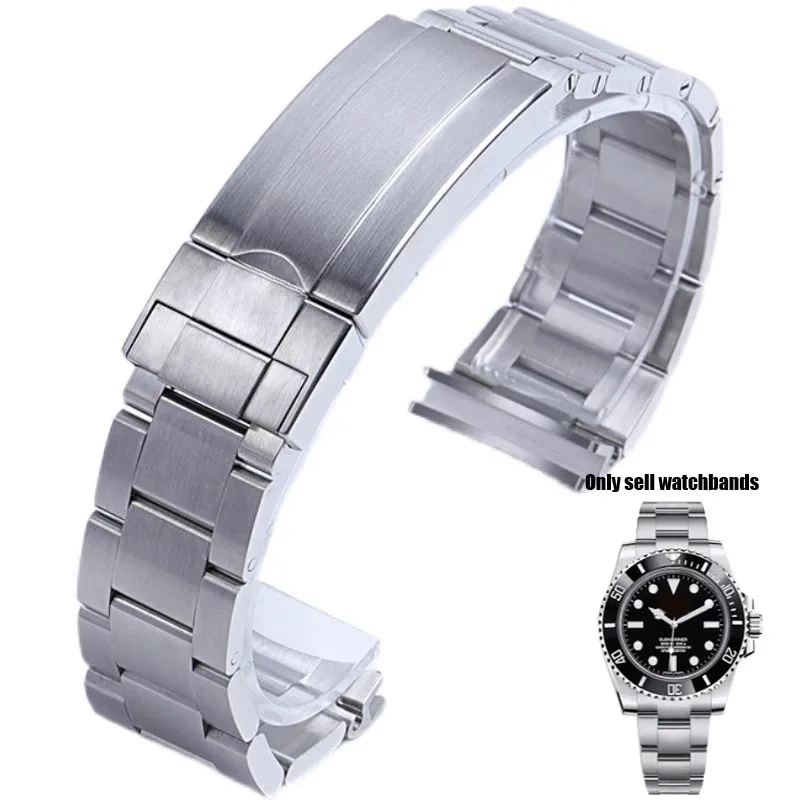 

Oyster Bracelet 904L Stainless Steel Watch Band for Rolex SUBMARINER DAYTONA SUP GMT Men's Watch Bracelet Metal Strap 20mm 21mm