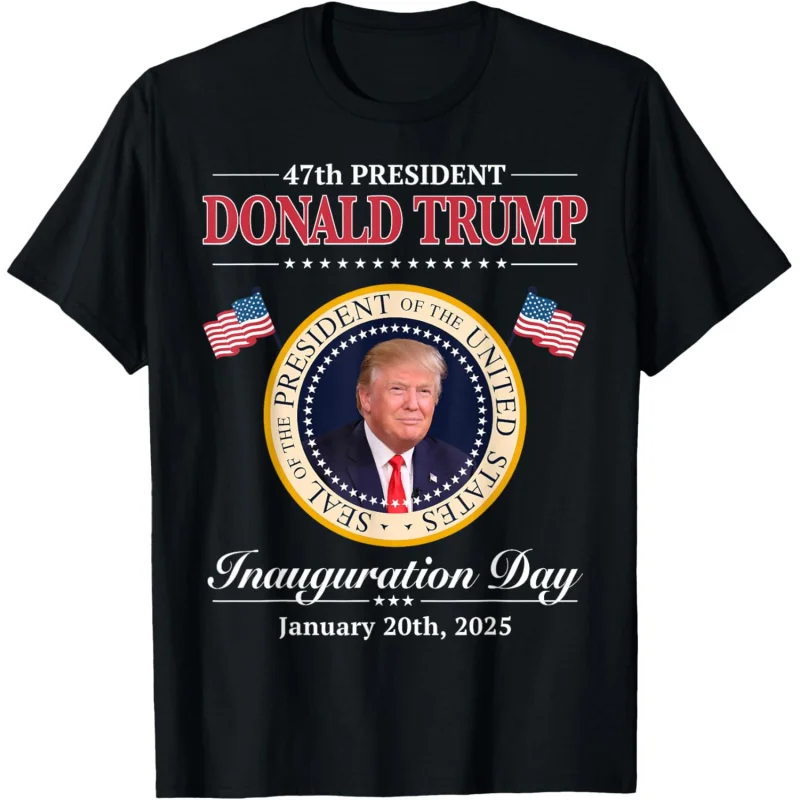 

Donald Trump's 47th President's 2025 Inaugural Ceremony Top T-shirt