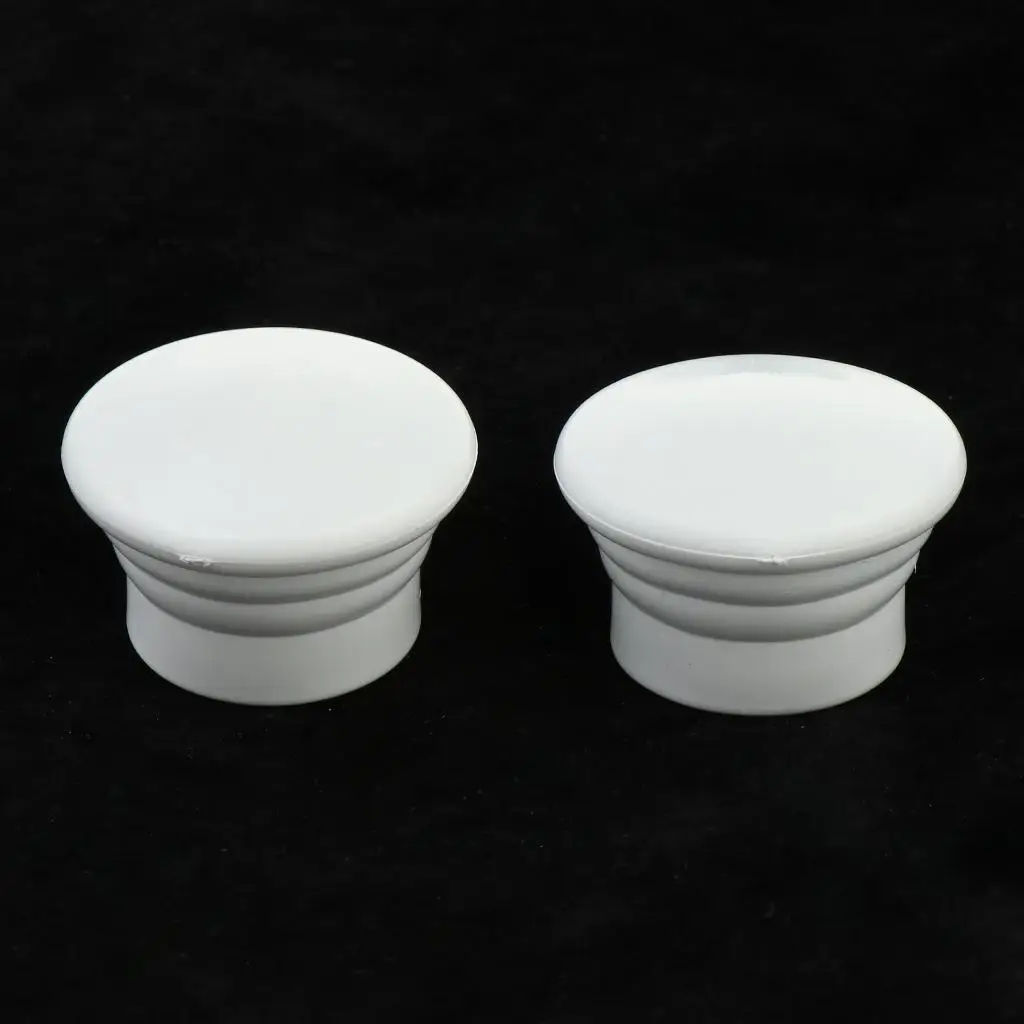 EVA Curtain Rod Bracket Holder Adjustable Pole Finial End Caps Club Head for Bar Drapery Rods