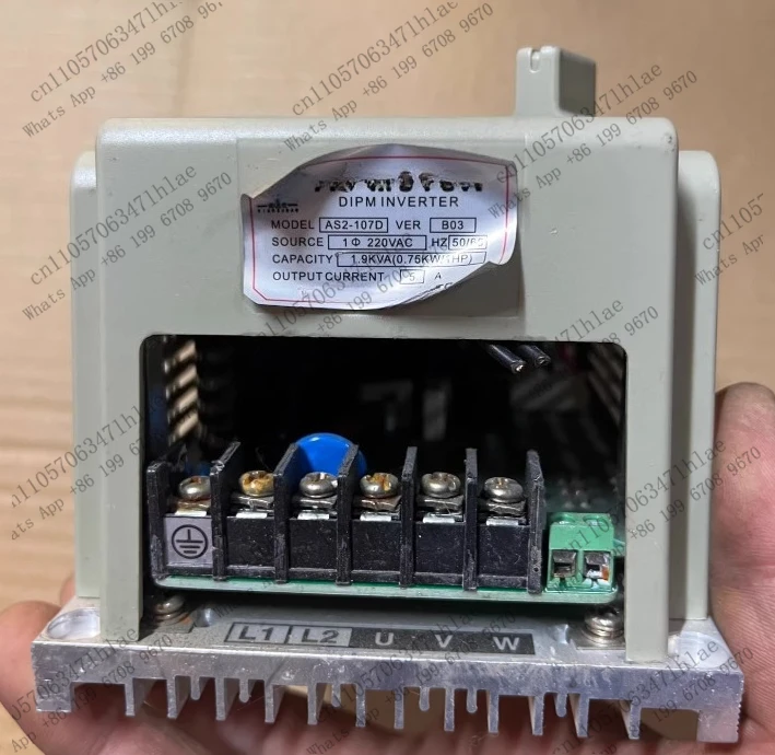 Frequency converter AS2-107D, fully functional, tested OK