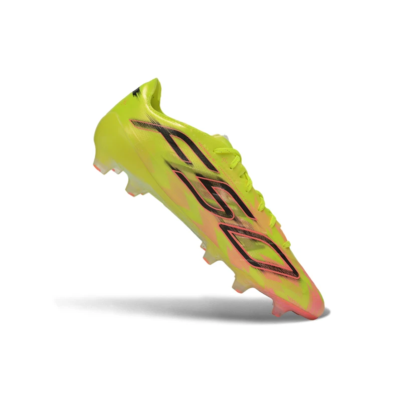 2026WC-evo Match High Quality Mens Soccer Shoes Pink F50 FG Football Shoes Training Football Sneakers Chuteira Campo 39-45