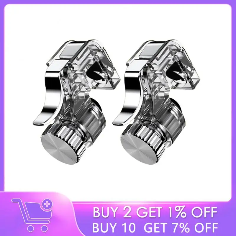 PUBG 모바일 트리거 제어 게임 패드 컨트롤러 L1R1 게임용 금속 게임 패드 Iphone Android 용 화재 버튼 슈터 조준