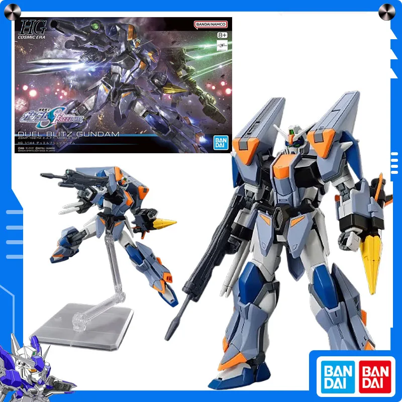 

Original Bandai Gundam Seed Freedom 1/144 HG Duel Blitz Gundam Anime Action Figure Assembly Model Collect Ornament Festival Gift