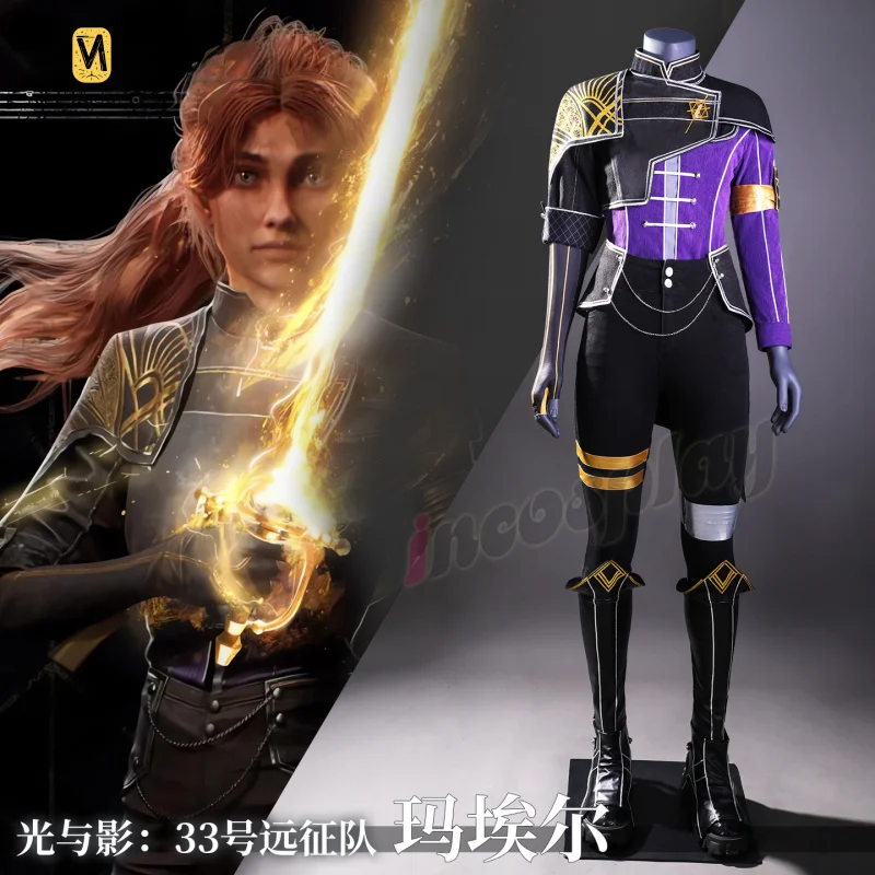 

New Maell Clair Obscur:Expedition 33 Cosplay Costume Game Anime Party Accessories Prop Uniform Hallowen Play Role Clothing