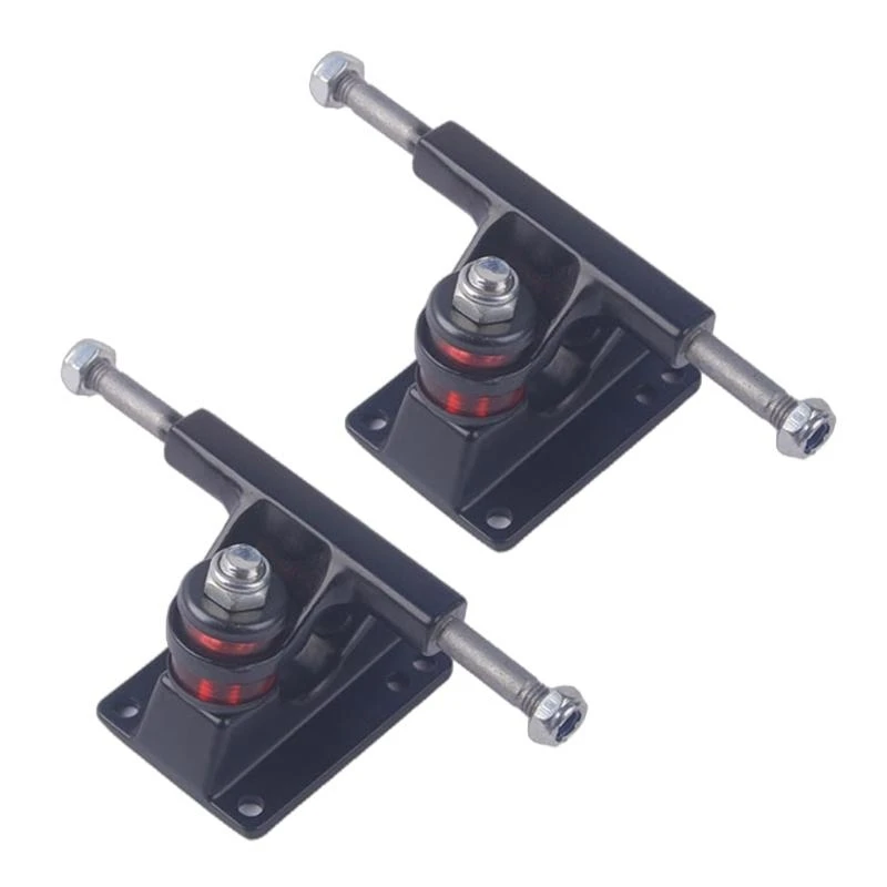 

K0EF 1Pair Skateboards Wheel Bracket Hardware Bridge Base Aluminium Trucks