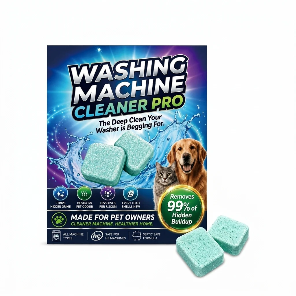 Washer Descaler Tablets Deep Cleaning Washing Machine Cleaner for Front Top Loaders Drum Rubber Seal Pipe Scale Care 12Pcs