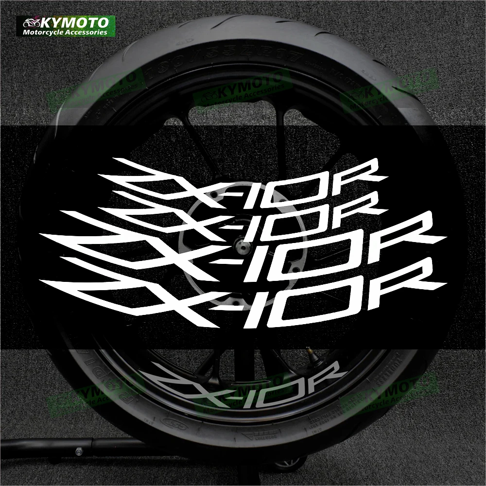 

Для ZX-10R ZX10R аксессуары для мотоциклов 17-дюймовое колесо, наклейка на обод, обтекатель, гоночный контур, дуга, наклейка, украшение шрифта