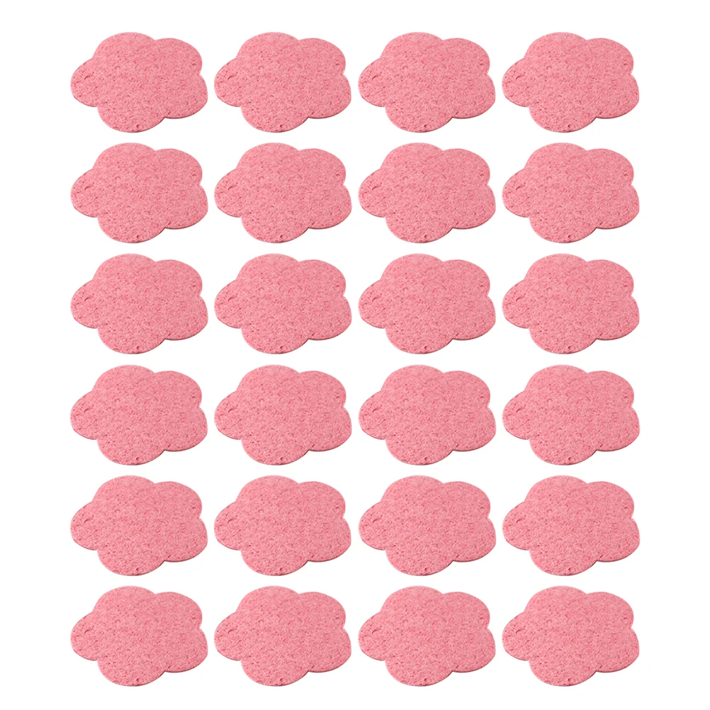 60개입 얼굴 클렌징 패드 압축 꽃 모양 메이크업 제거 스펀지 얼굴 세정용 부드러운 우드 펄프 얼굴 스펀지