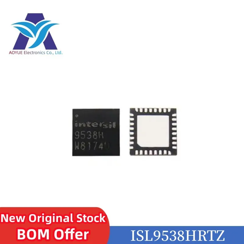 New Original Stock ISL9538HRTZ  code: 9538H QFN-32 Battery management IC Chip