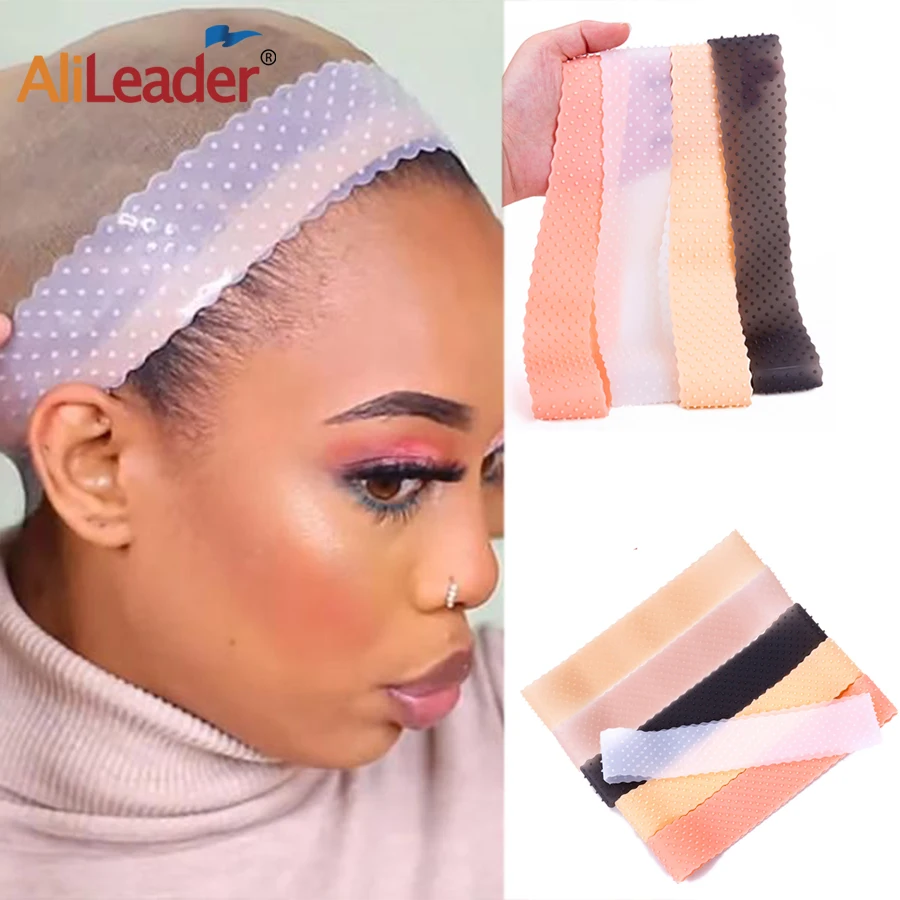 

Качественный силиконовый ремешок для париков, высокоэластичный силиконовый парик, повязка на голову, невидимая повязка на голову для париков, нескользящая повязка для парика