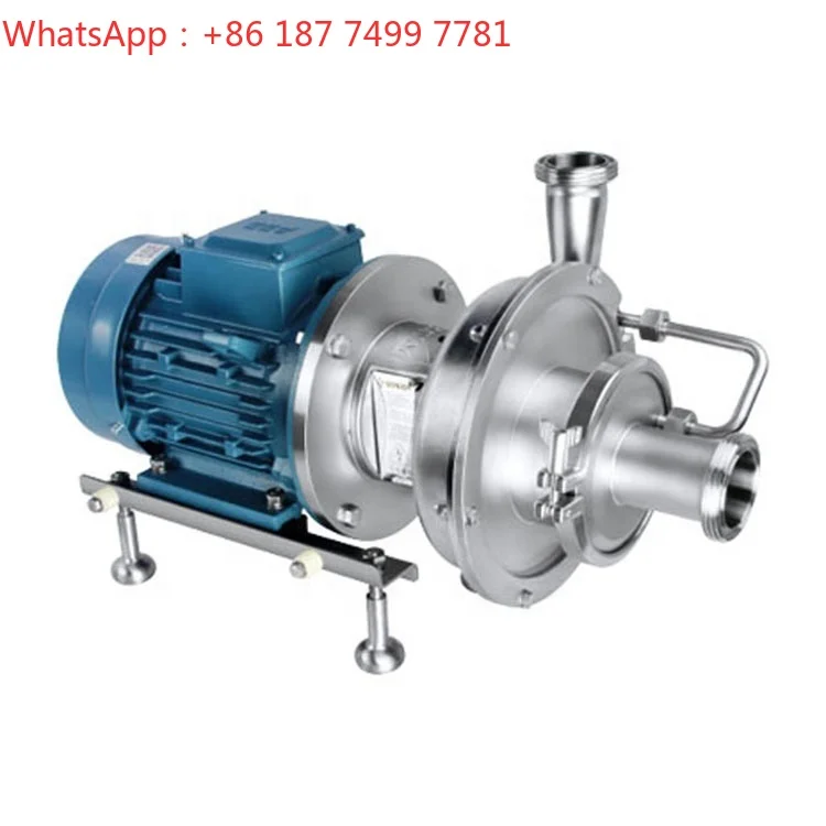 DONJOY Syrup Oil and Wine Sanitary Pumps Stainless Steel Self Priming Centrifugal Pump