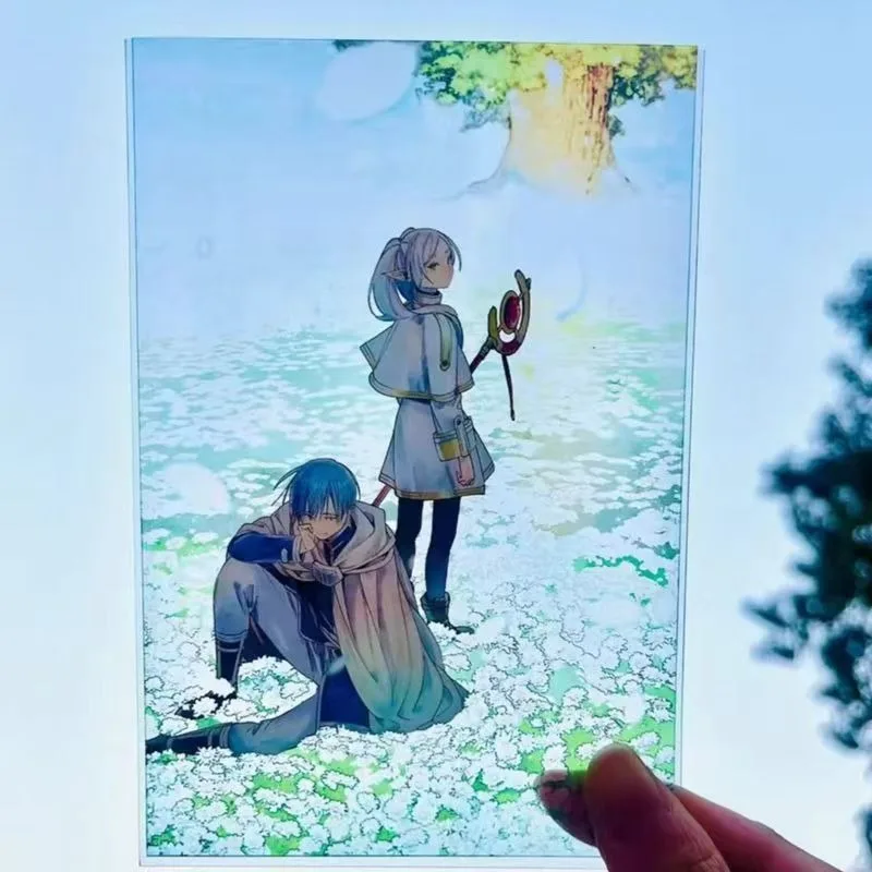 2025 Anime Cartoon Photo Props Diy Cartoon New Acrylic Transparent Card Collection Card Birthday Gift