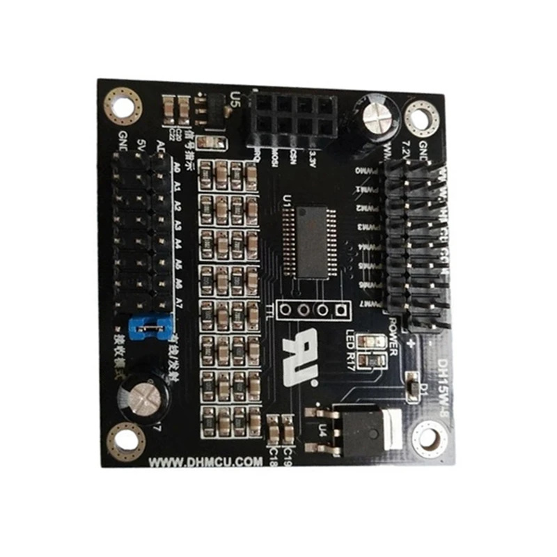

CACI 8 Way Servo Control Board Robotic Arm Control Board Ptz Control Knob Potentiometer Control Servo