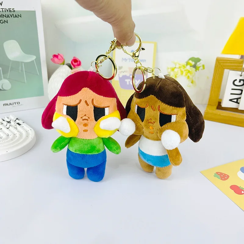 Pop Mart 15cm Rainbow Cry Baby Pendant Blind Box Doll Toy Trend Doll Limited Products Home Decoration Birthday Gifts