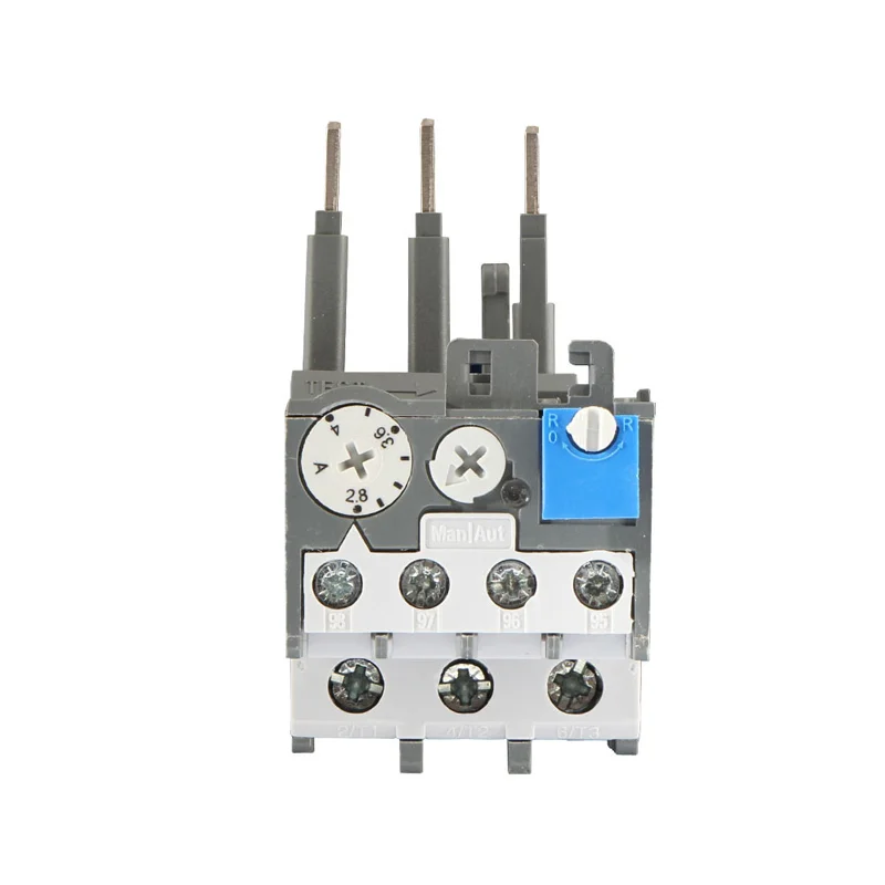 ABB AC Thermal Overload Protection Relay TA25DU-14A19A25MA32A0.4A0.63A1A1.4A1.8A2.4A3.1 Adjustable Current Original Product