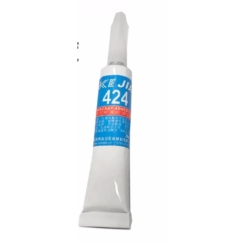 KJ-424 High Viscosity Quick Drying Adhesive Metal Plastic Silicone Multi-material Adaptation Strong Instant Drying Adhesive 20g