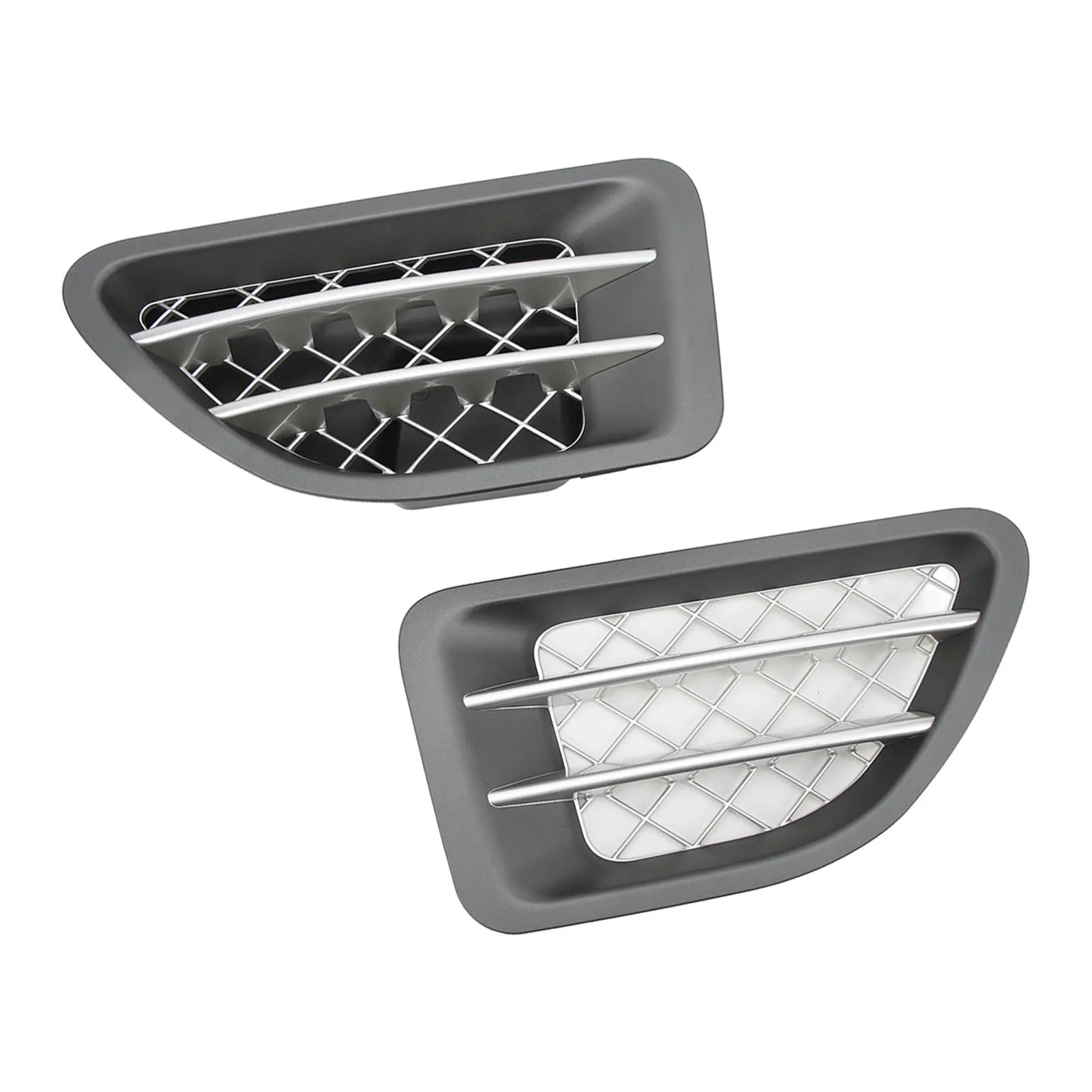 

1PC Front Fender Side Grille JAK500330WWH - Side Fender Air Vent Grille Cover Trim Replacement for Land Rover Range Rover Sport