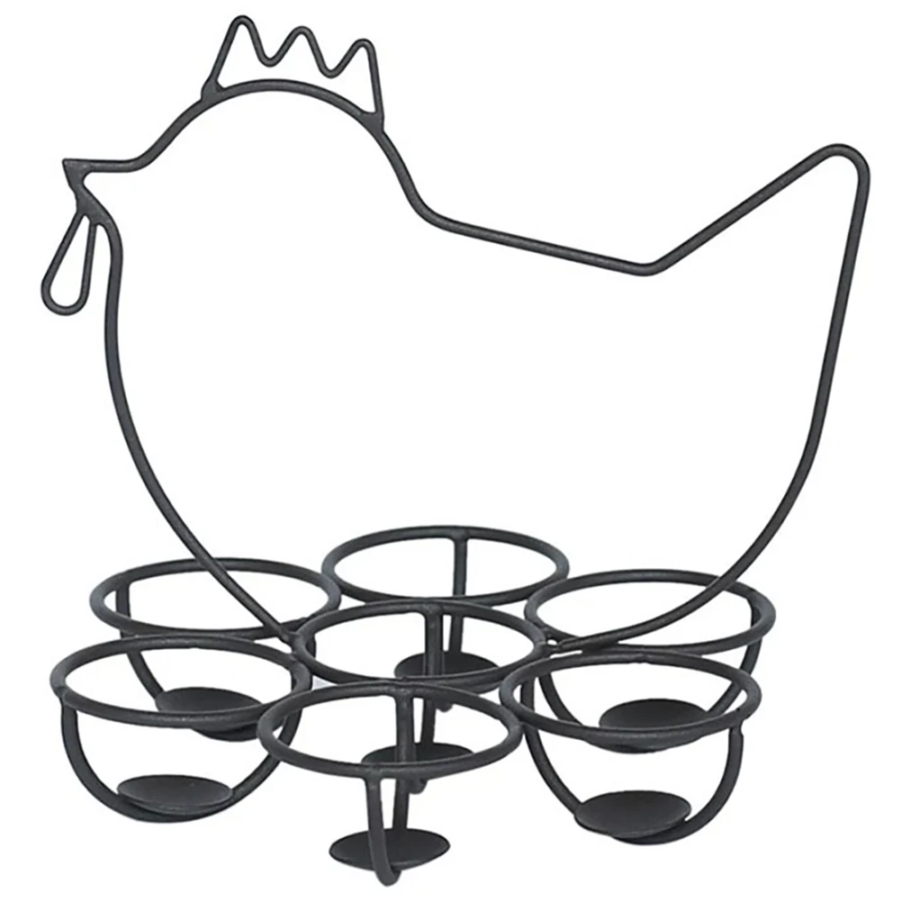 

Creative Metal Egg Dispenser Rack Skelter Dispenser Rack Storage Organizer Holder Stand Kitchen Decoration Display Shelf