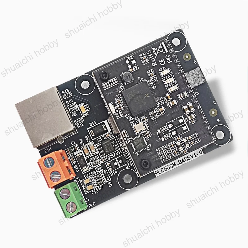 Módulo de comunicación ROV PLC, adaptador portador de línea de alimentación de 9-13V y 500Mbps con puerto Ethernet RJ45 para exploración submarina, 1 Uds.
