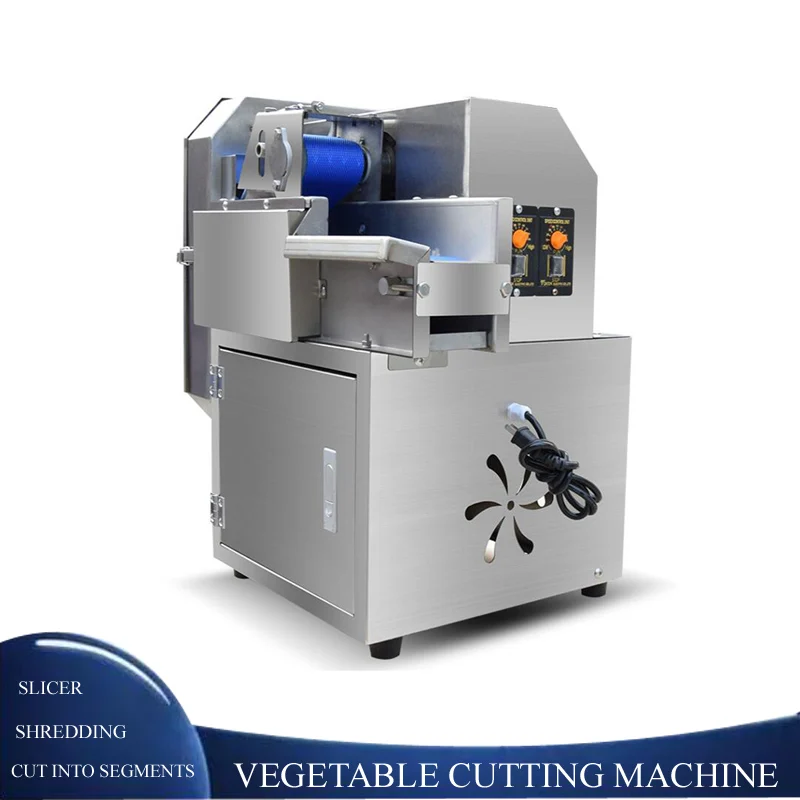 Vegetable Cutter Commercial Multi-Functional Sweet Potato Ginger Hawthorn Electric Slicer Potato Shredder Cut Segments Machine